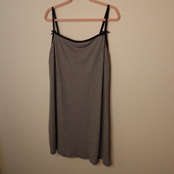 NWT Gingham Slip Dress - Picture 1 of 5
